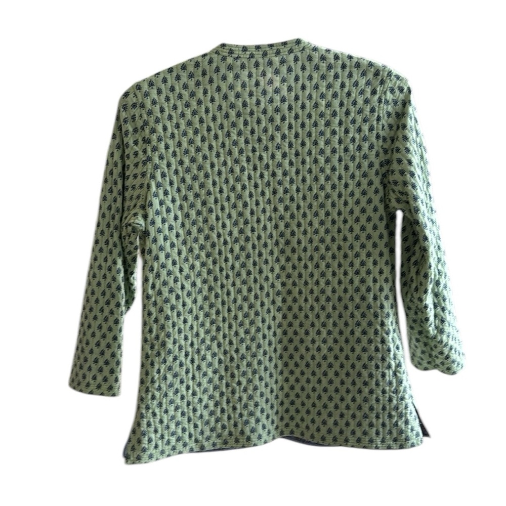 Quilted Reversible Jacket Blue M - Picture 3 of 4